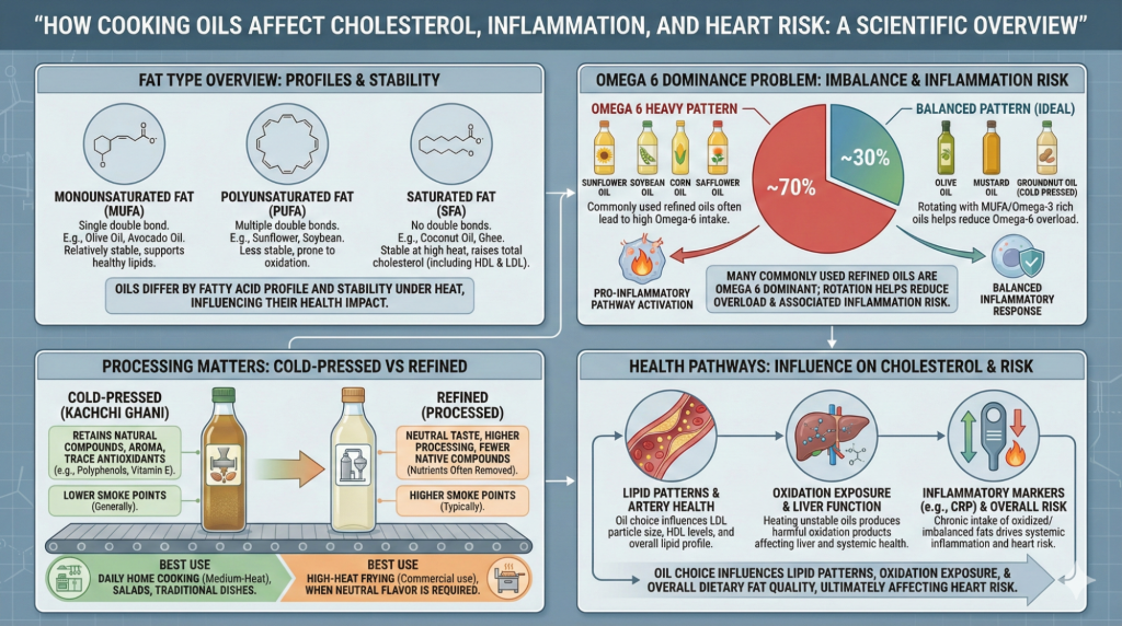 The Science Behind the Best Cooking Oil For Health in India for Indians