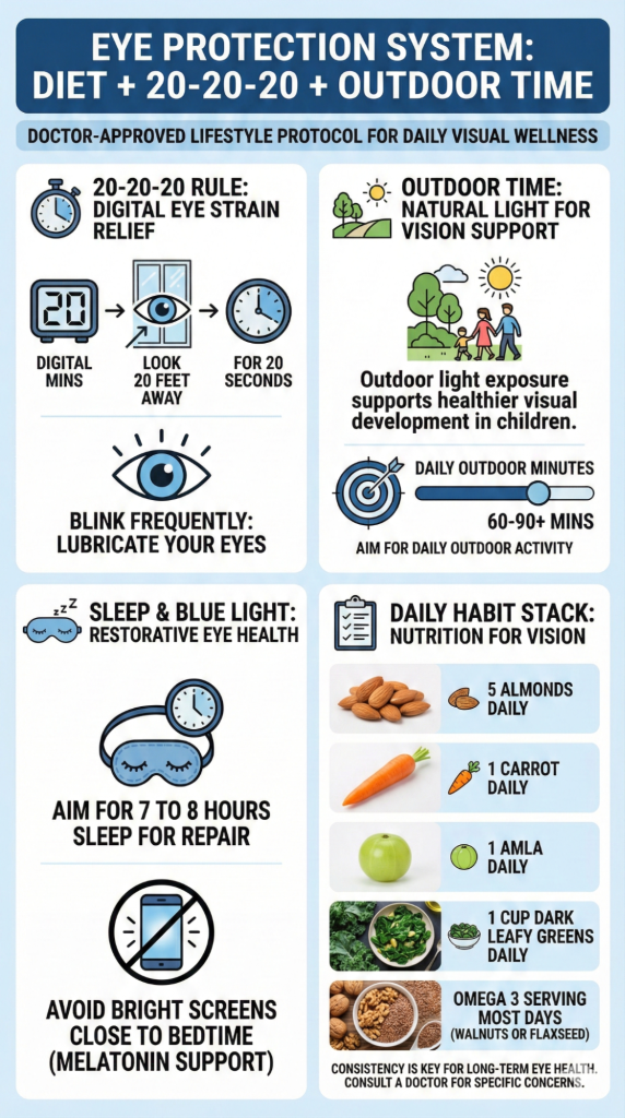 Common Mistakes Indians Make with Foods For Eyesight Improvement in India