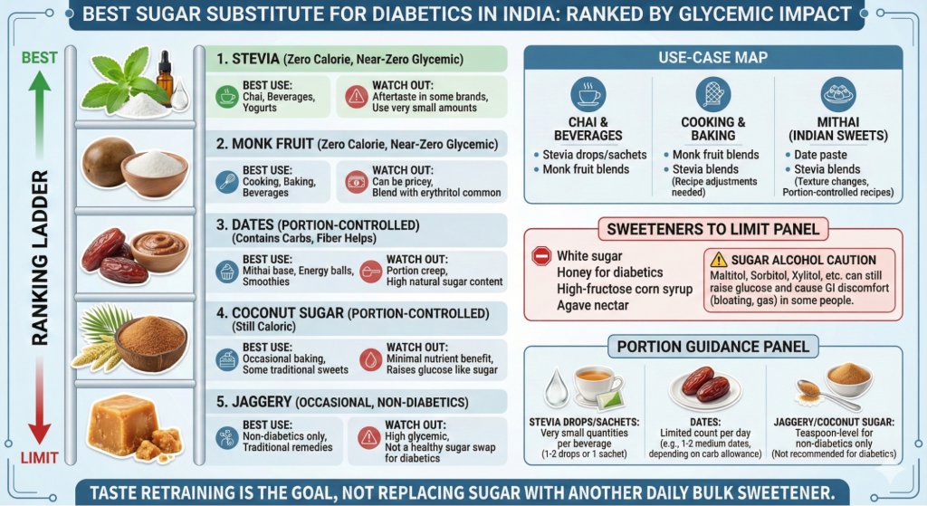 Best Options for Sugar Substitute India Management