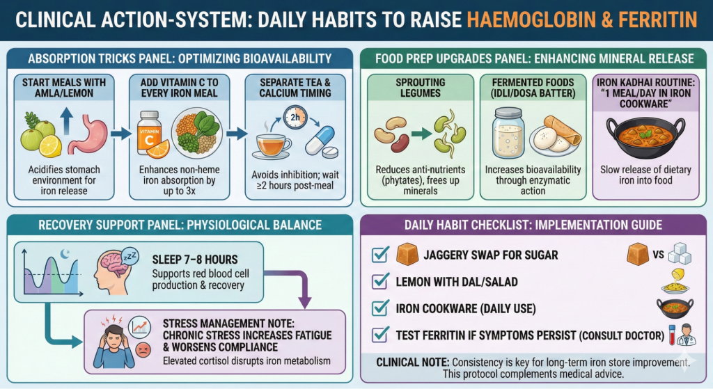 Lifestyle Changes to Support Iron Deficiency Symptoms in Women in India