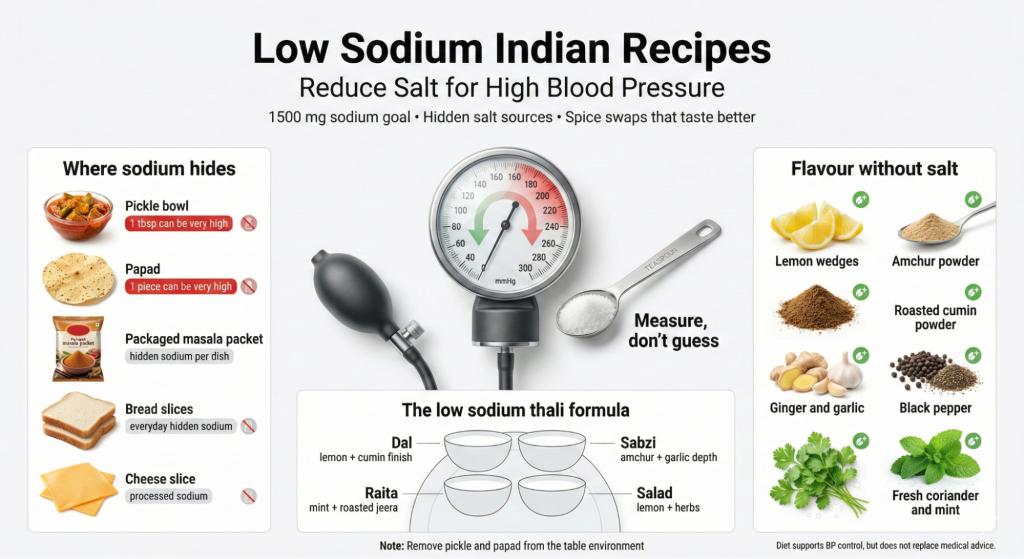 low sodium Indian recipes