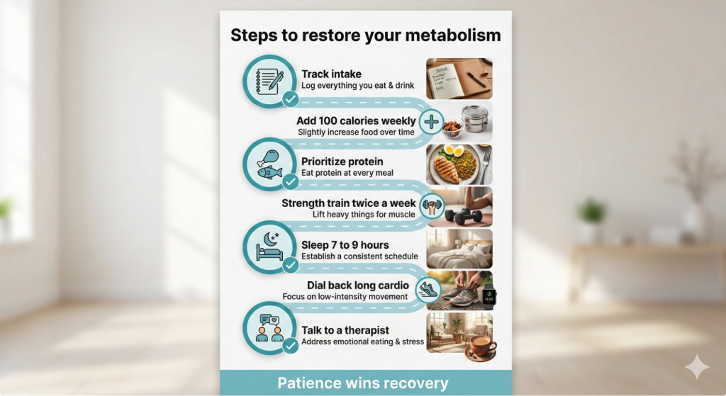 Lifestyle Changes to Support Metabolic Damage