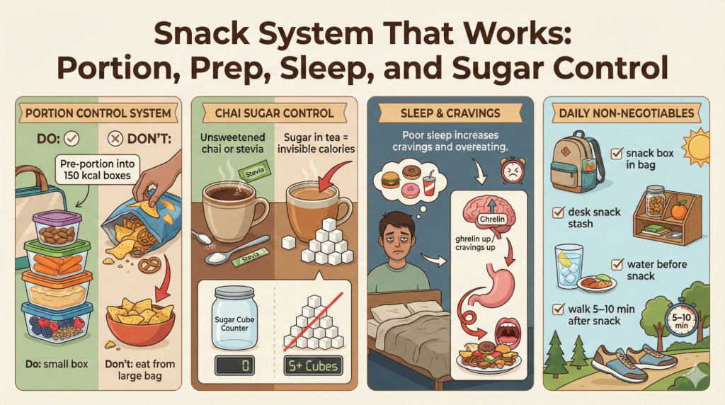 Lifestyle Changes to Support Healthy Indian Snacks For Weight Loss