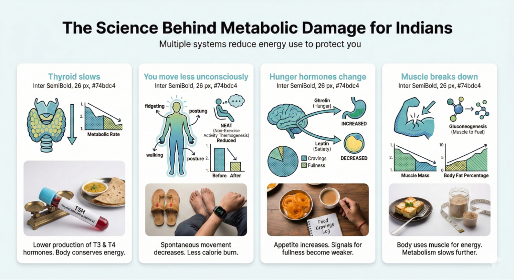 The Science Behind Metabolic Damage for Indians
