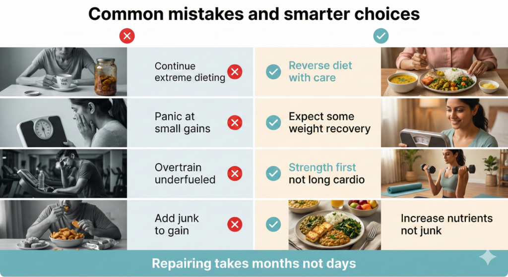 Common Mistakes Indians Make with Metabolic Damage