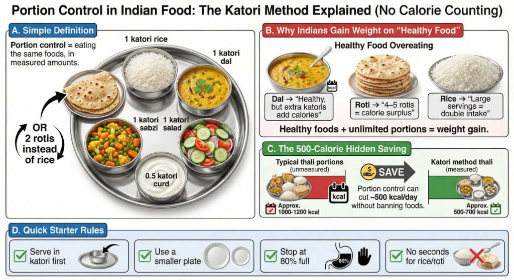 Indian Lifestyle Factors Affecting Portion Control in Indian Food