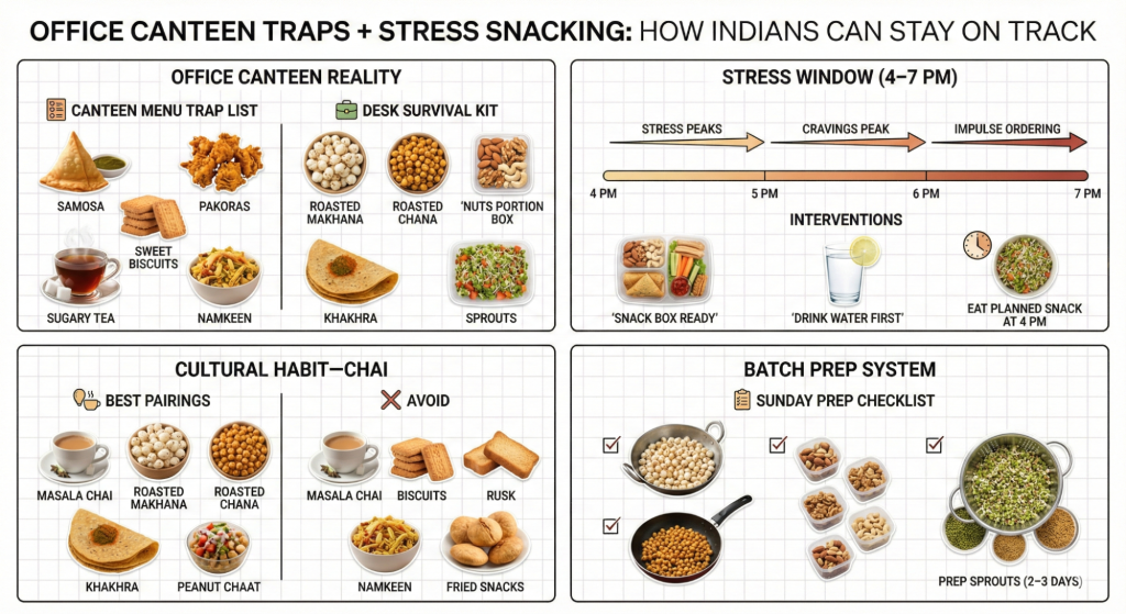 Indian Lifestyle Factors Affecting Healthy Indian Snacks For Weight Loss